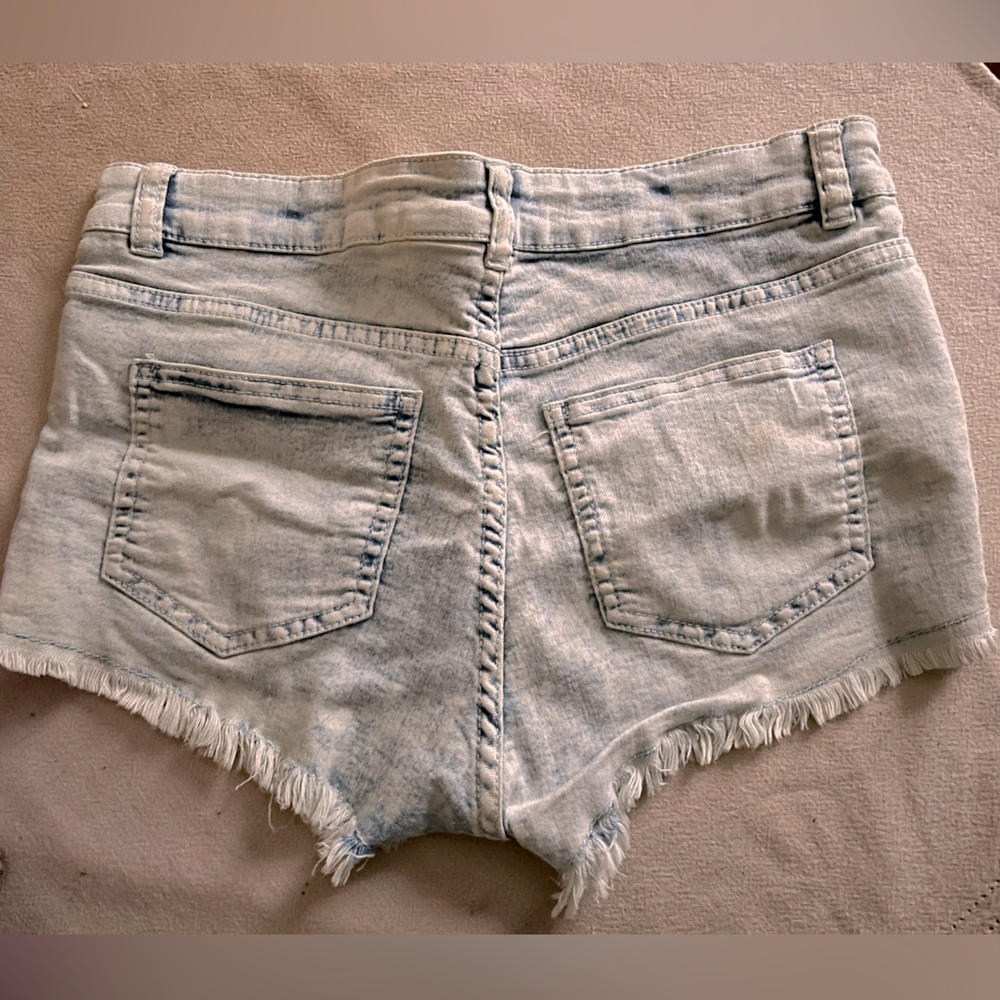 H&M cut off shorts, stretch and look great on!!!!